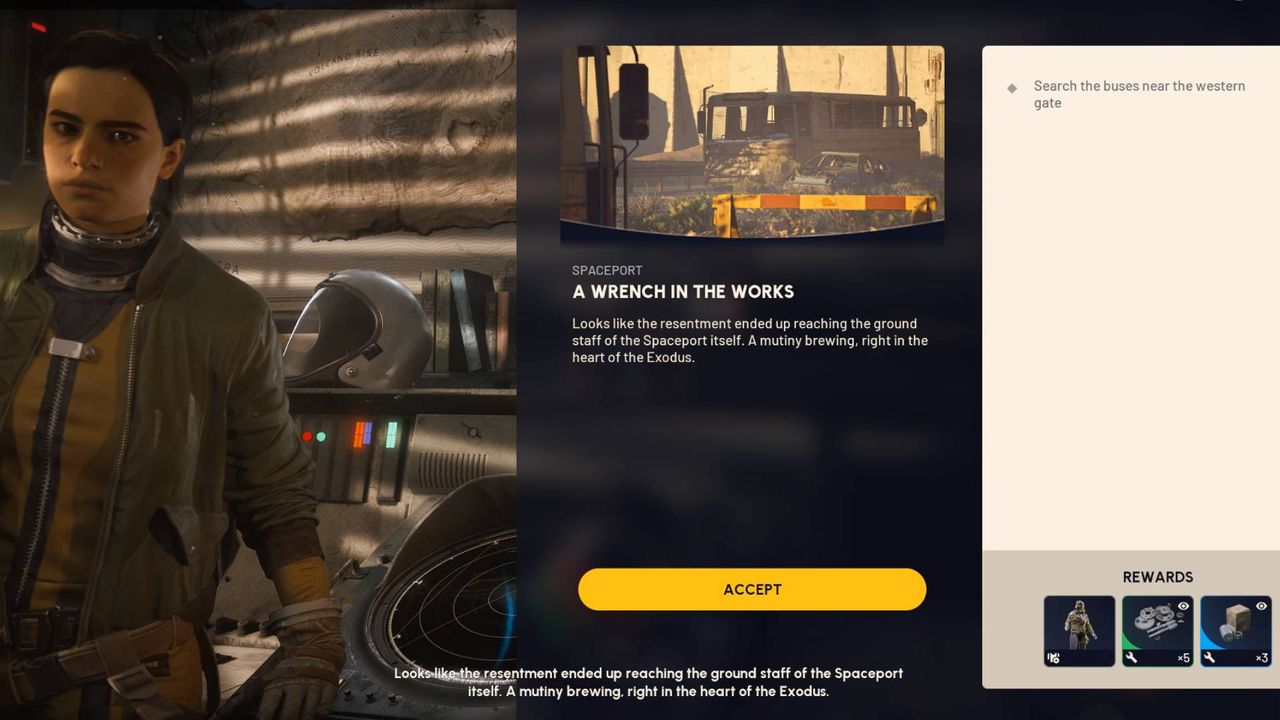 Wo man die Busse und das westliche Tor für "Wrench in the Works" in Arc Raiders findet