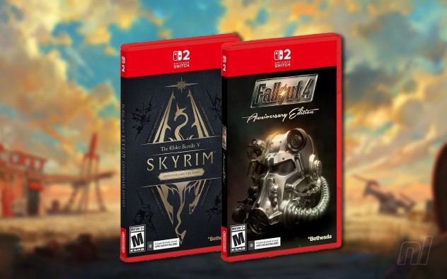 Bethesda erinnert Switch 2-Fans an die "Code-in-Box" Editionen von Fallout 4 und Skyrim