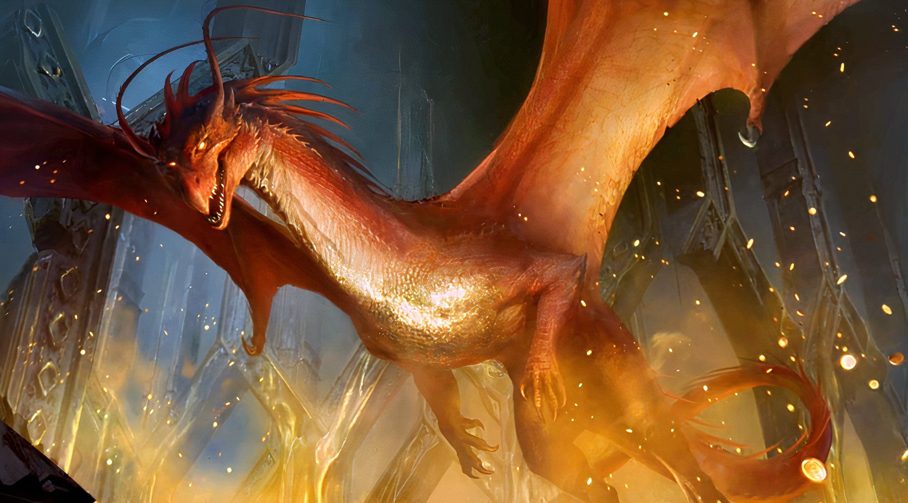 Der neue Hobbit-Drache von Magic hat eine wilde MTG-Kombo mit einer D&D-Karte